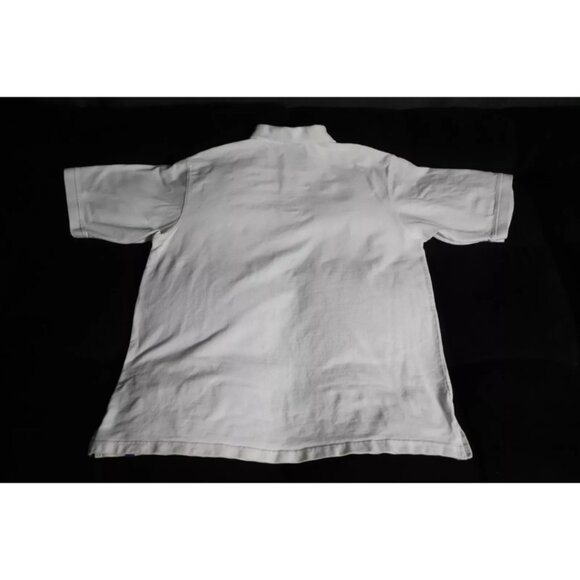 South Pole Golf Polo Shirt Men 2XL White Casual Spread Collar ShortSleeve Cotton - Picture 2 of 9